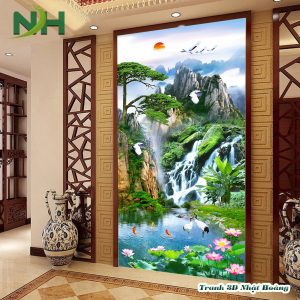 Tranh 3D sơn thủy TP59