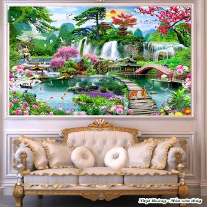 Tranh 3D sơn thủy TP65
