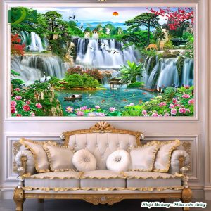 Tranh 3D sơn thủy TP68