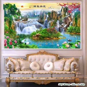 Tranh 3D sơn thủy TP76
