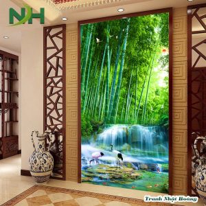 Tranh 3D thác nước TP82