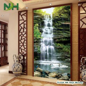 Tranh 3D thác nước TP84