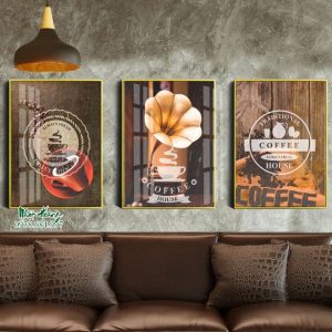 Catalogue 14 mẫu tranh quán cafe đẹp