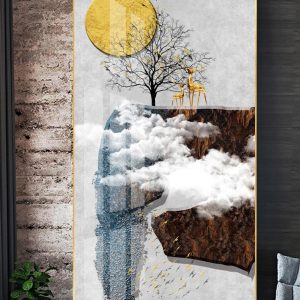 Tranh 3D trừu tượng TD3D129