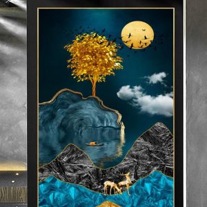 Tranh 3D trừu tượng TD3D143