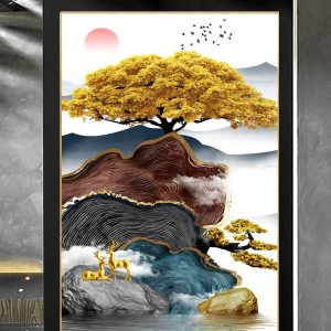 Tranh 3D trừu tượng TD3D158