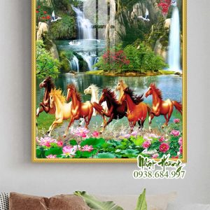 Tranh 3D Mã đáo TP189