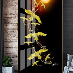 Tranh 3D chim Hạc mẫu TP32