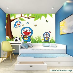 Tranh 3D Doremon H46