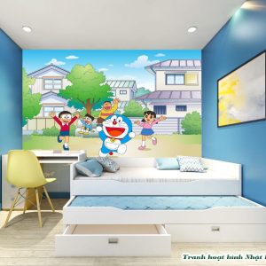 Tranh 3D Doremon H51