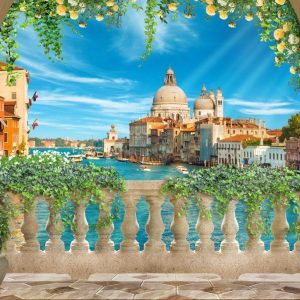 Catalog 13 mẫu tranh 3D dán tường Châu Âu V3