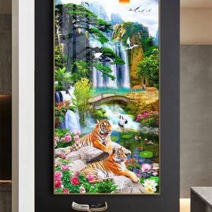 Tranh 3D con Hổ H1