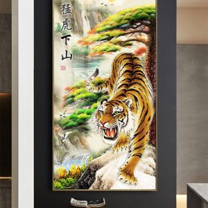 Tranh 3D con Hổ H2