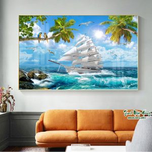 Tranh Thuận Buồm Xuôi Gió