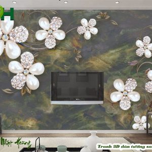 Tranh 3D sau tivi 2