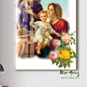 Tranh Gia đình thánh gia TNM54