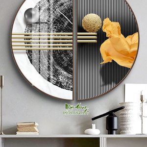 Tổng hợp 7 mẫu tranh treo bán nguyệt V6