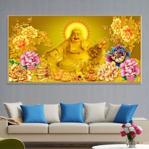 Tranh 3D Phật Di Lặc