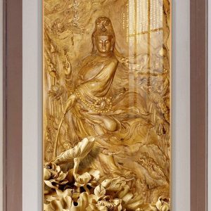 Tranh 3D Phật Quan Âm 2