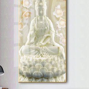 Tranh 3D Phật Quan Âm 3