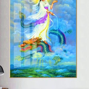 Tranh 3D Phật Quan Âm 4