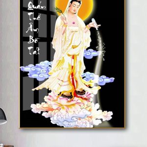 Tranh 3D Phật Quan Âm 6