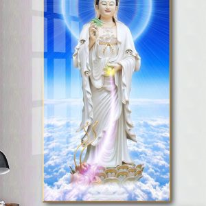 Tranh 3D Phật Quan Âm 7