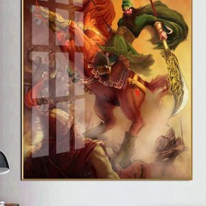 Tranh 3D Quan Công 3