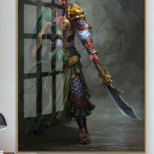 Tranh 3D Quan Công 4