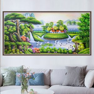 Tranh 3D Tùng Hạc 6