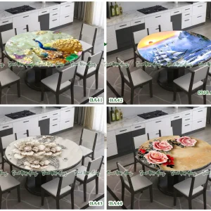 Tổng 10 mẫu tranh dán kính mặt bàn 3D 164