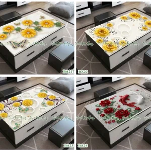 Tổng 10 mẫu tranh dán kính mặt bàn 3D 176