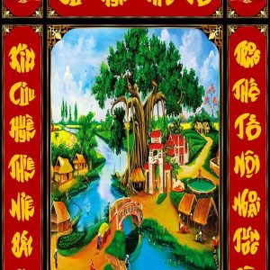 Mẫu tranh Cửu Huyền Thất Tổ 21